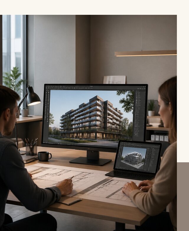 3D визуализация архитектуры и объектов строительства в Ярцеве
