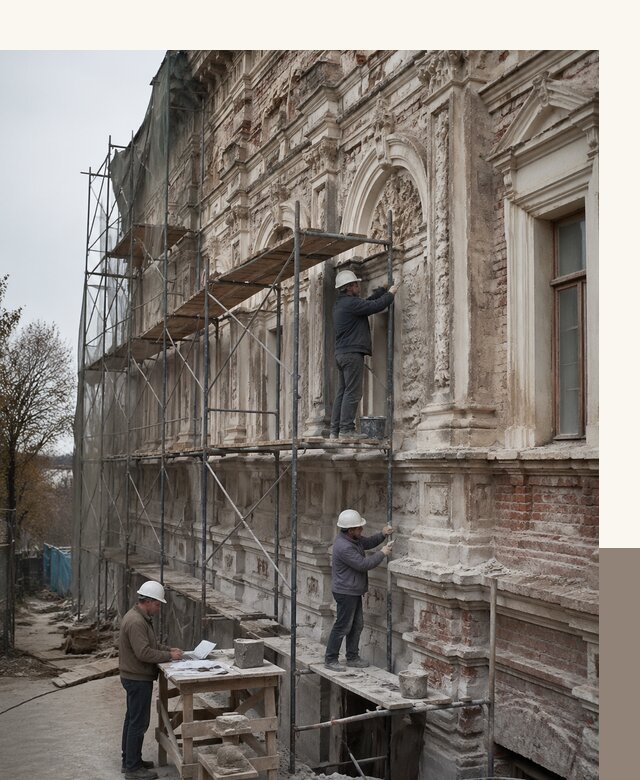 Реставрация объектов культурного наследия под ключ в Ярцеве